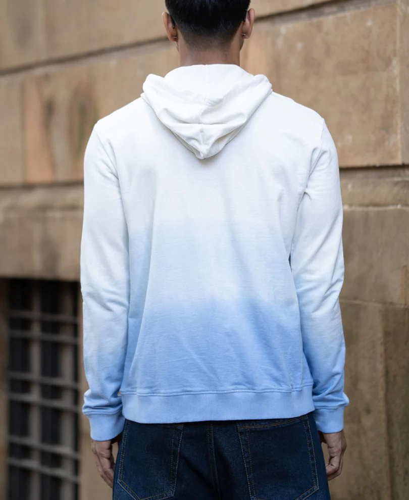 Blue Ombre Hoodie - Image 5