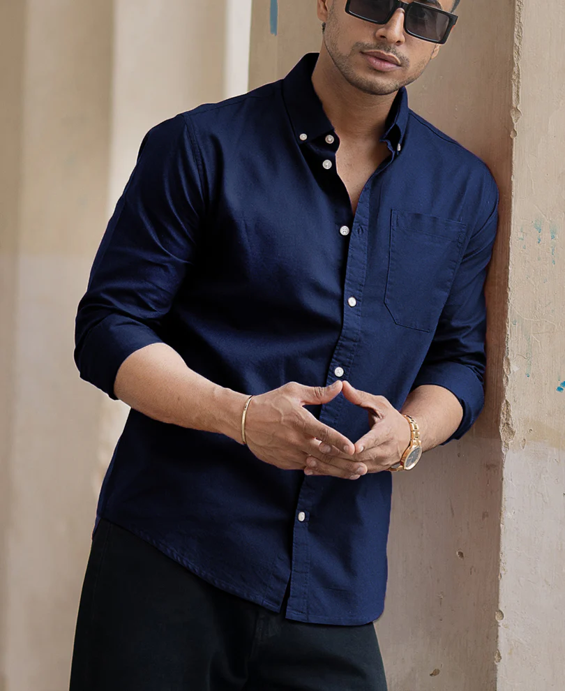 Ferozi Oxford Shirt - Image 3