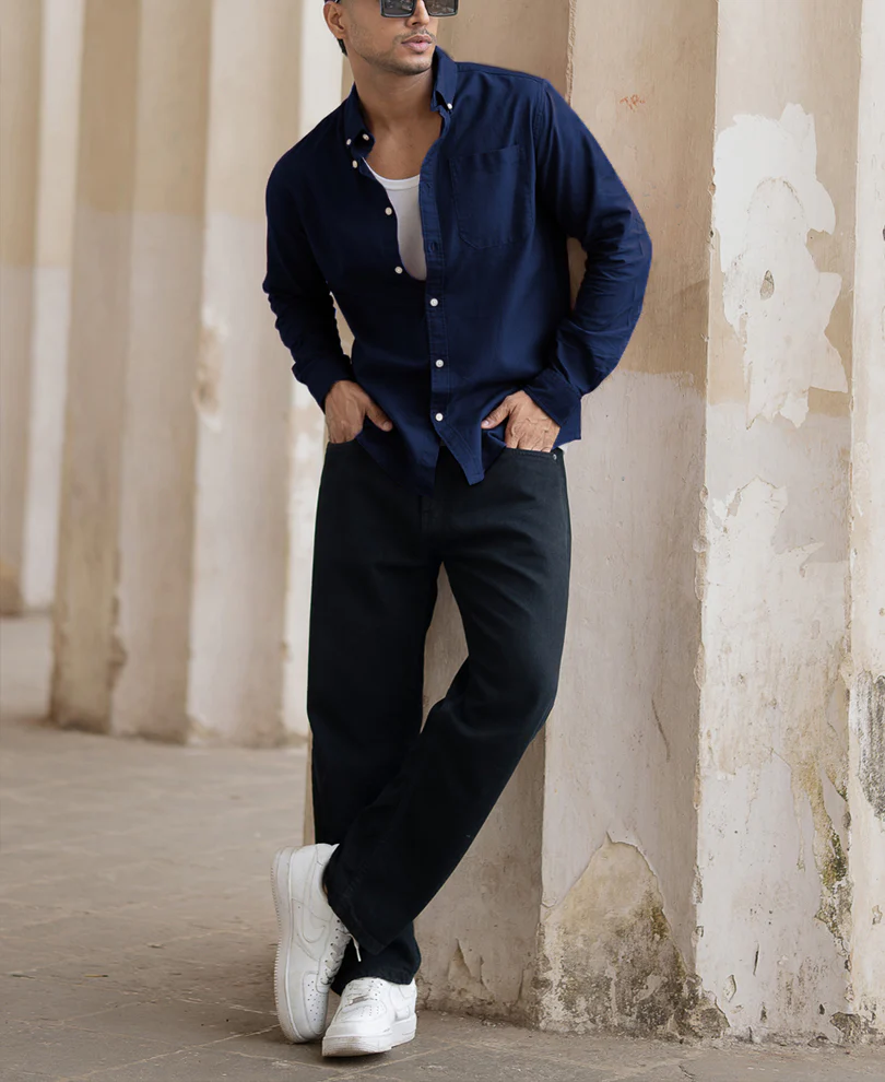 Ferozi Oxford Shirt - Image 6