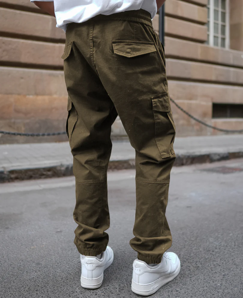 Brown Regular Fit Cargo Pant - Image 4