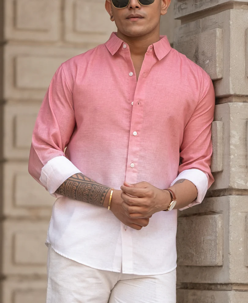 Coral Ombre Shirt - Image 2