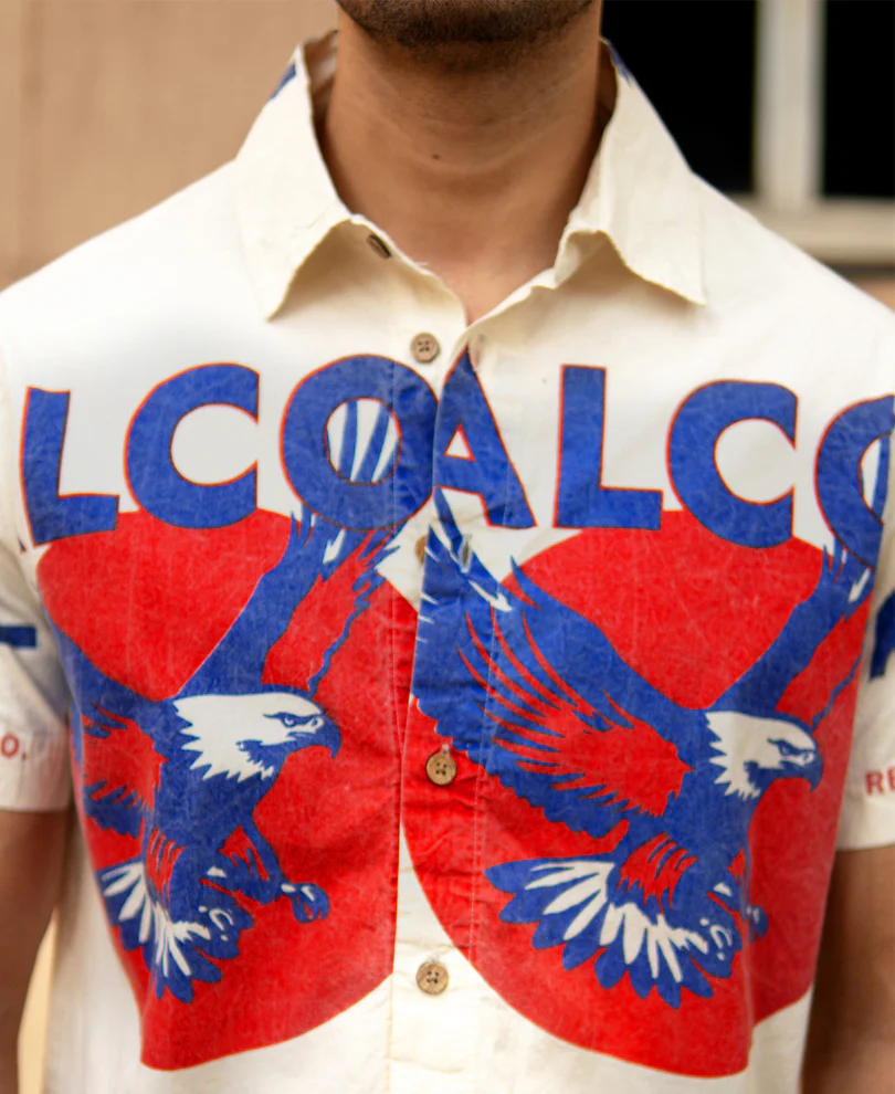 Falcon Washed Printed Shirt - Image 4
