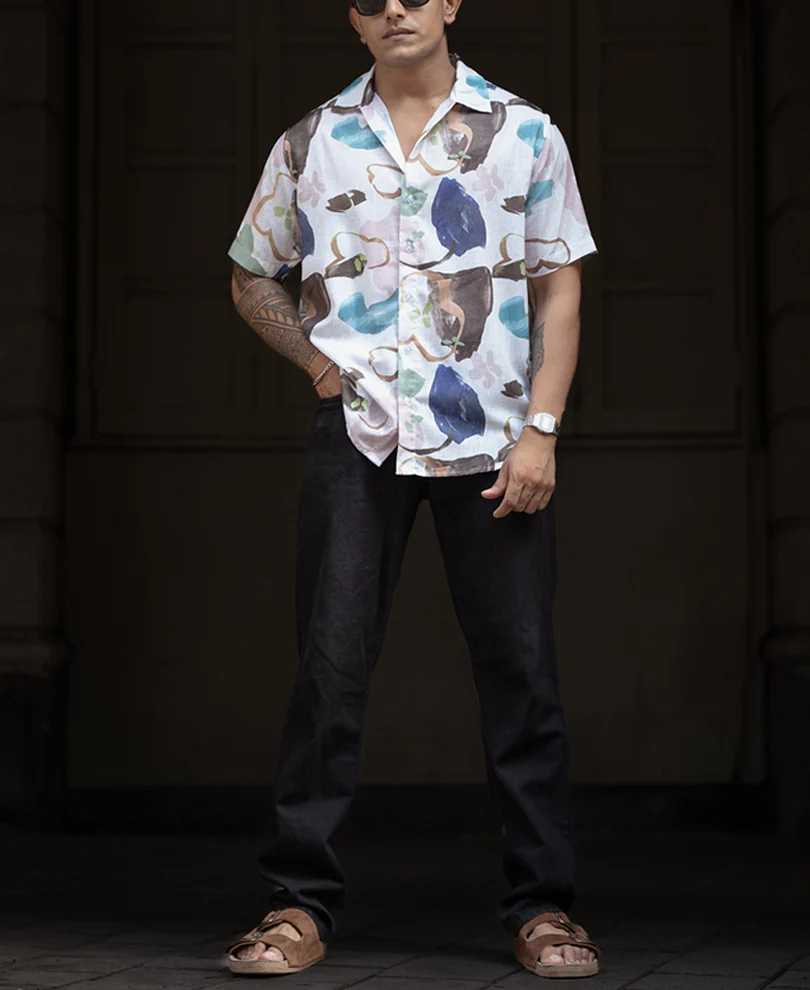 Multi Colour Half Sleeves Shirt - Image 5
