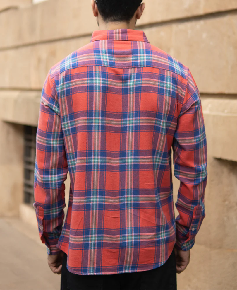Multicolour Checks Shirt - Image 4