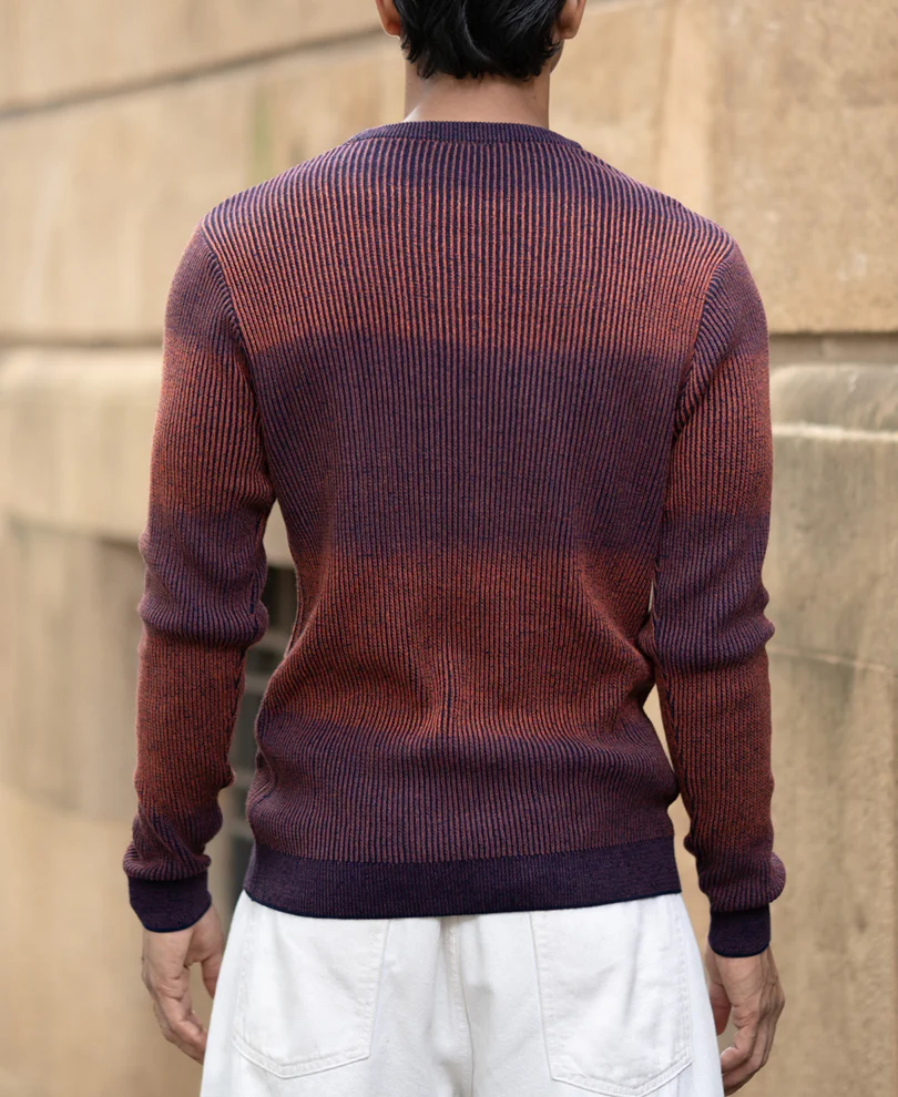 Multicolour Knitted Cotton Sweatshirt - Image 5