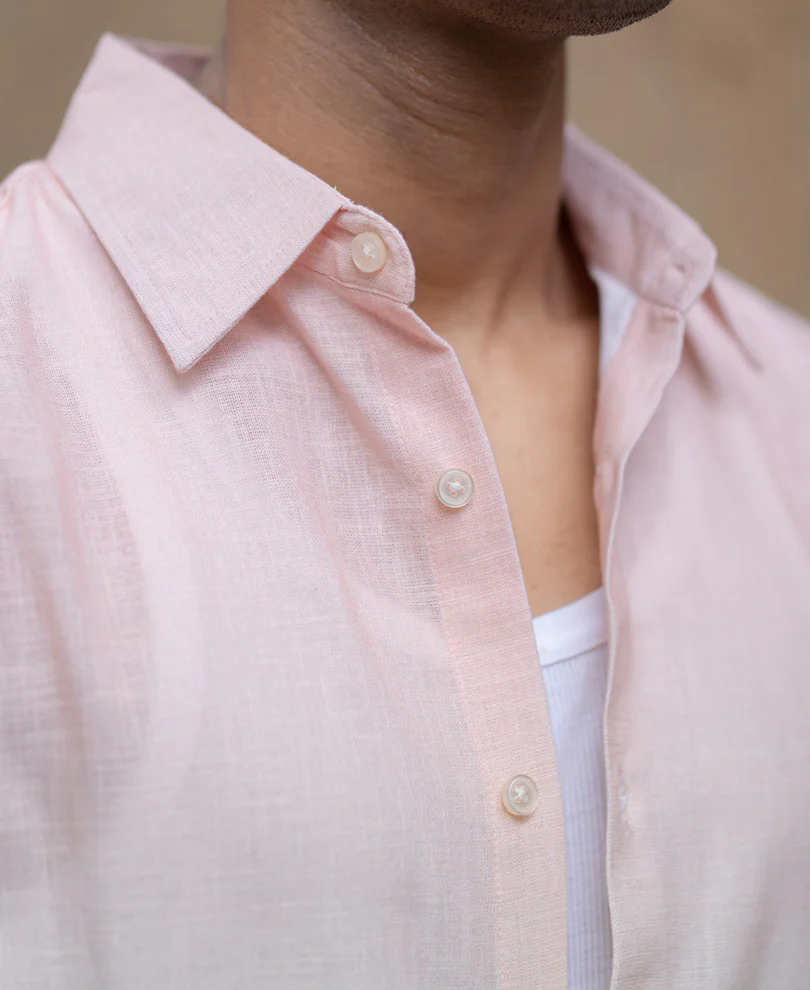 Multicolour Lightweight Ombre Shirt - Image 6