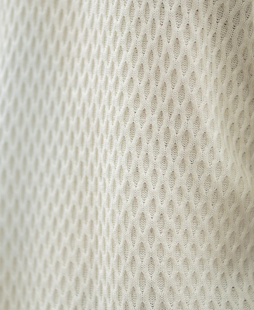 Off White Knitted Sweater - Image 4