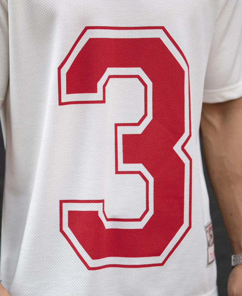 Off White Printed Jersey T-Shirt - Image 3