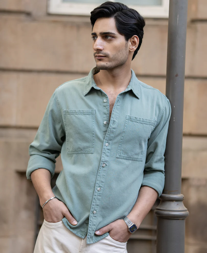 Pista Washed Structured Shirt - Image 2