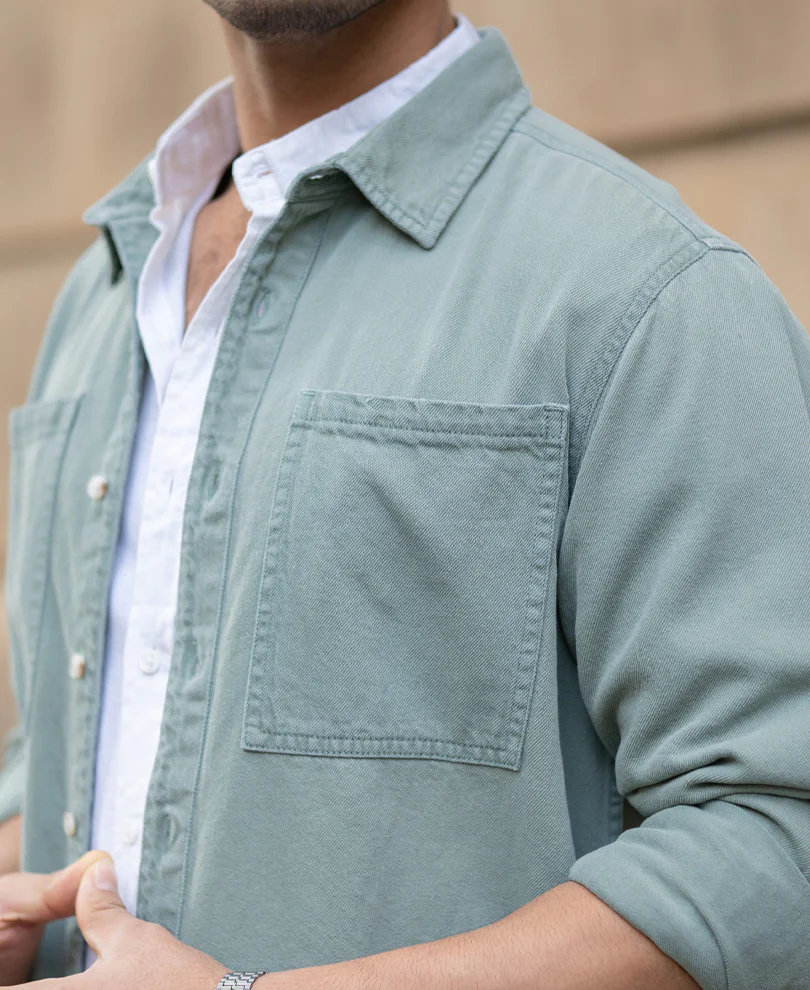 Pista Washed Structured Shirt - Image 4