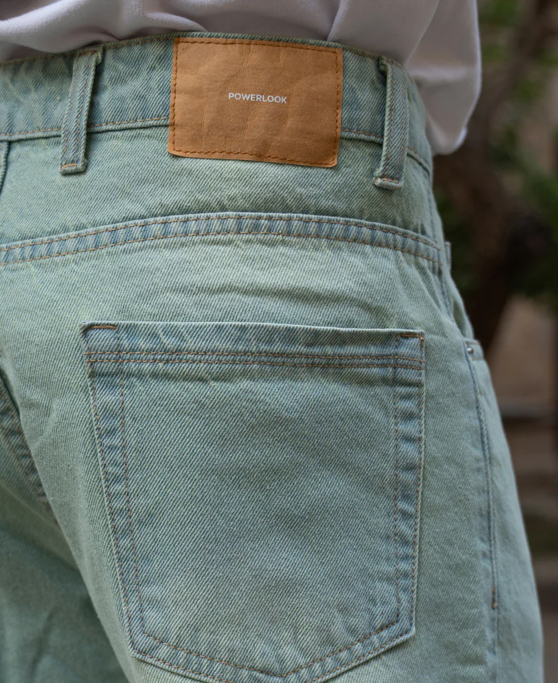 Tinted Blue Baggy Jeans - Image 5