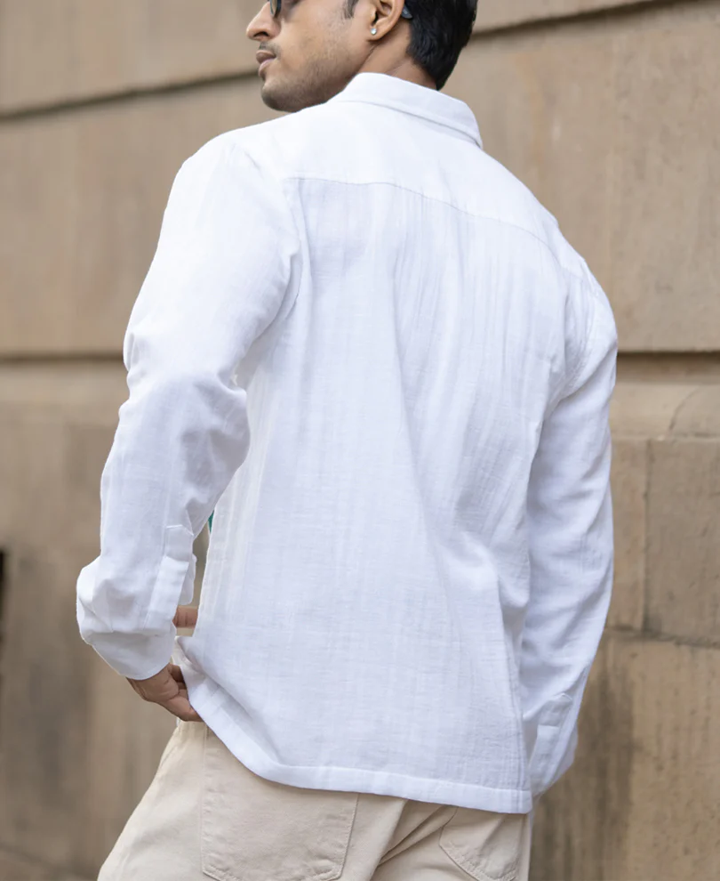 Tulip Print Lightweight Shirt - Image 6